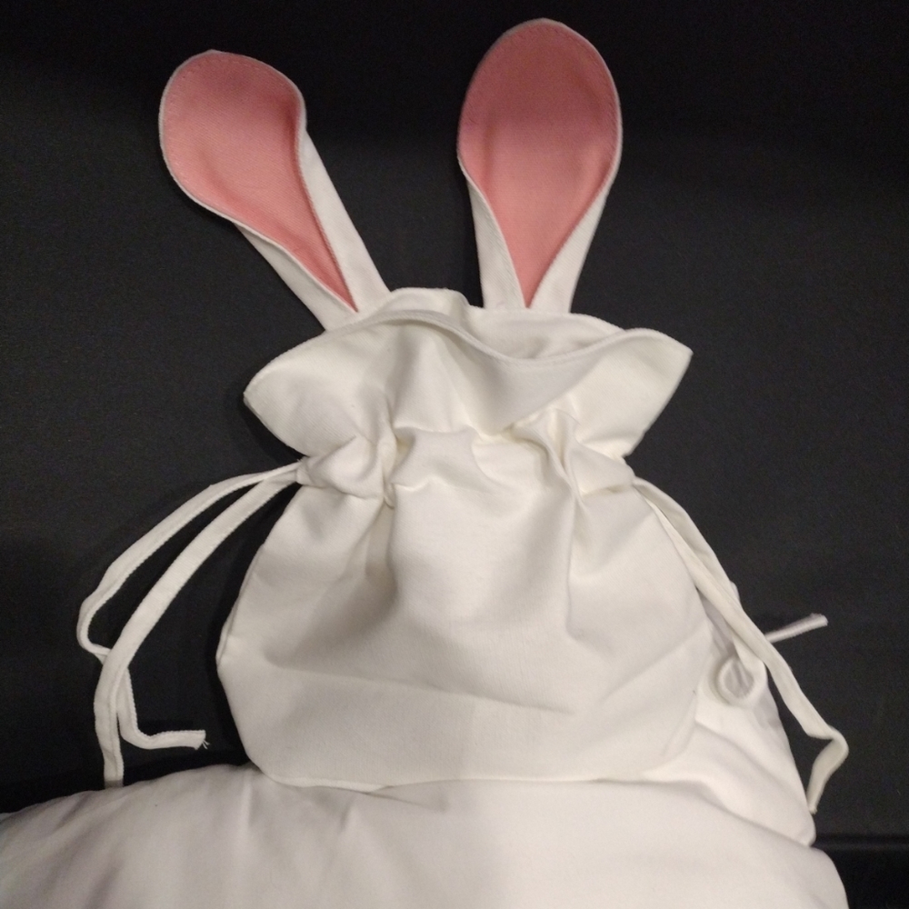 Bunny drawstring close bag ° kid-friendly ° small size ° perfect for younger kid